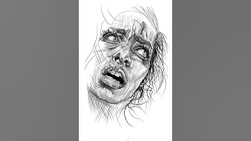 How do you draw a quick sketch easy to draw a face #art #drawing