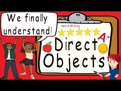 Direct Object | Award Winning Direct Objects Teaching Video | What is a direct object?