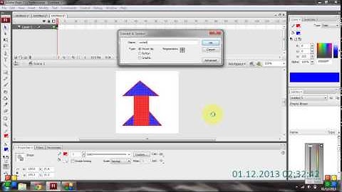 flash cs3 professional simple rocket animation