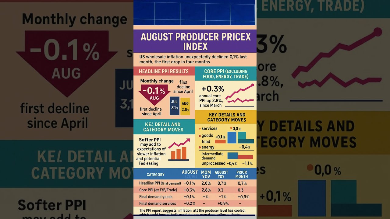 Good News On Inflation The Surprising August PPI Data