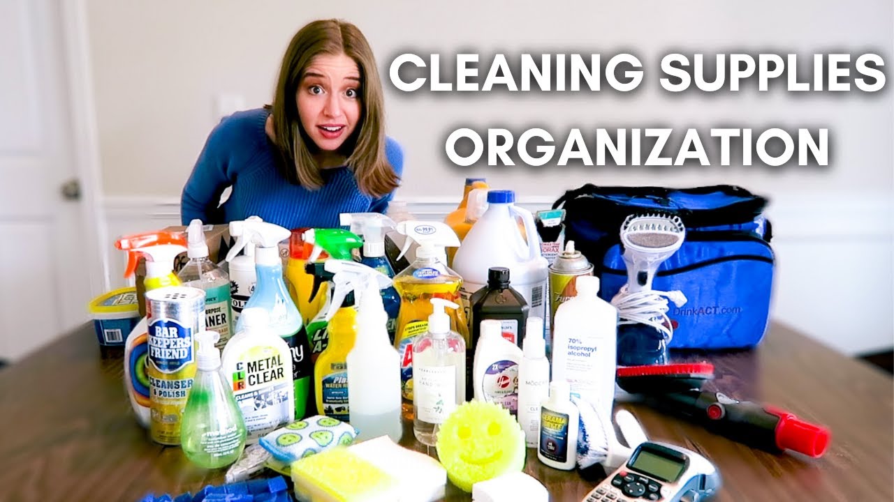 How To Organize Your Cleaning Supplies — The Little Details home + office +  digital organizing studio