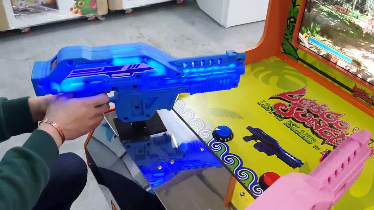 렛츠고아일랜드 정글 총게임기