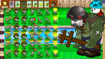 Plants vs Zombies Mod ZomPlant vs Mod ZomBotany: TEAM PEA ZOMPLANT vs GARGANTUAR FIGHT!