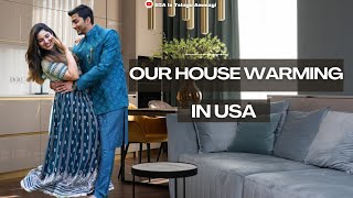 Our Gruhapravesam | Vinod & Asmitha Housewarming in USA #gruhapravesam #housewarmingceremony