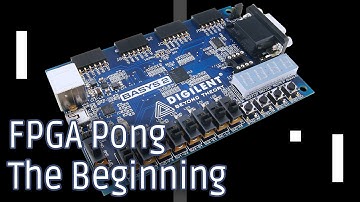 Beginnings of Pong (FPGA Style)