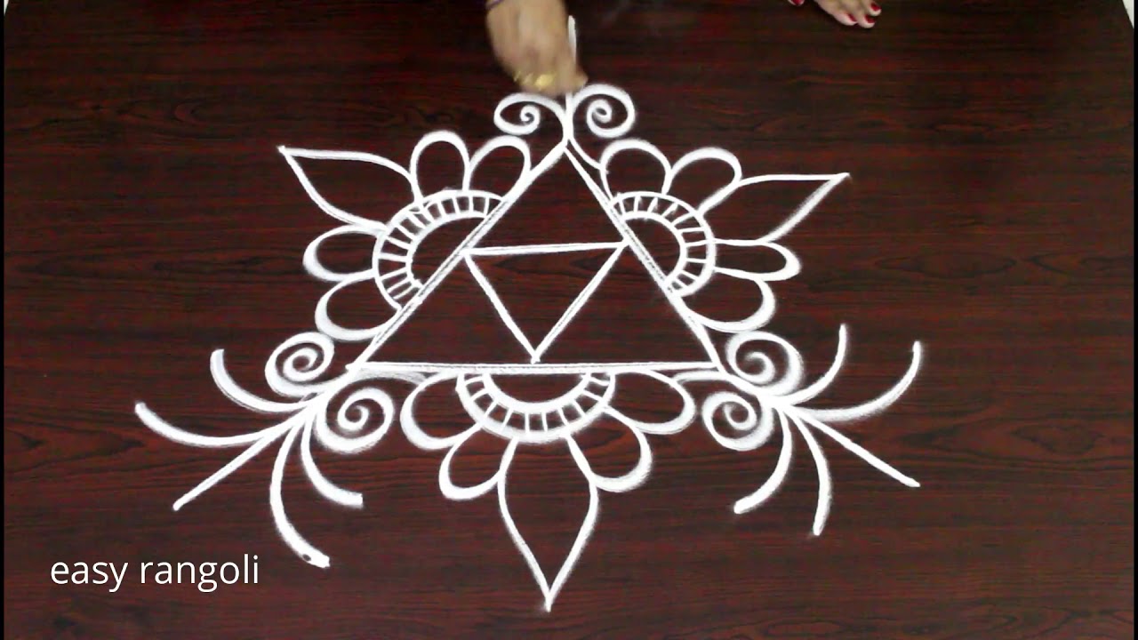 freehand kolam designs for beginners - easy rangoli designs ...