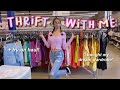 THRIFT WITH ME for my *DREAM* wardrobe + try-on haul!