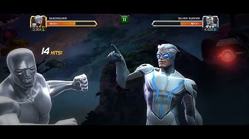 Quicksilver vs Silver Surfer