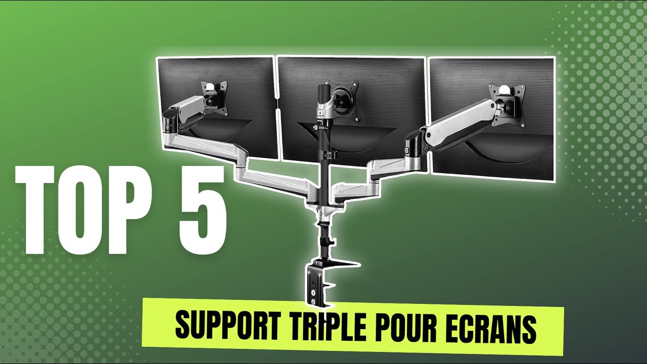 WORLDLIFT Support 2 écrans, Double Support Ecran PC pour 13- 32