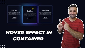 How To Add Hover Effect in Container - Elementor - Card Hover Effect In 2026