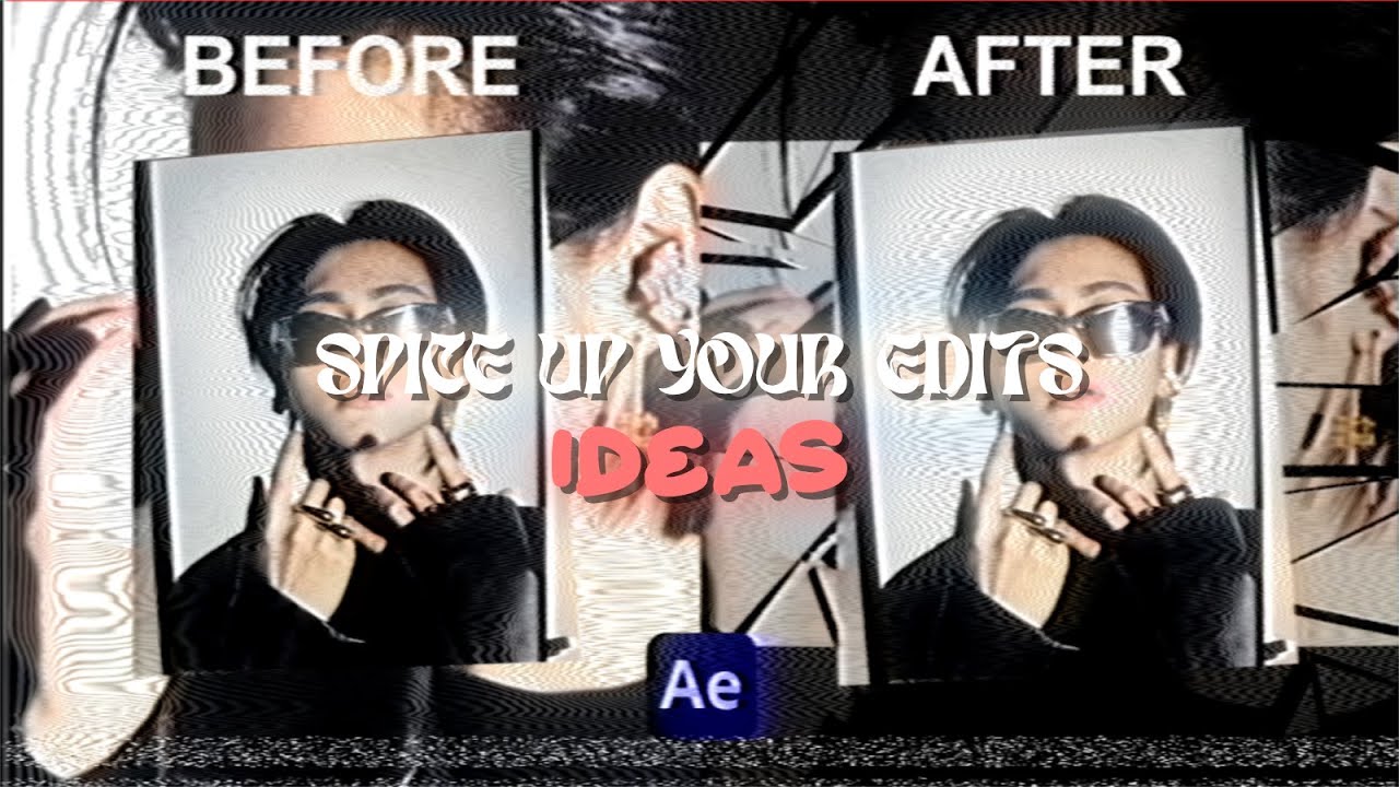 spice up your plain transition edits! || after effects