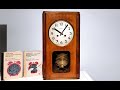Zegar Metron 1967 - renowacja, regulacja. Czyszczenie zegara mechanicznego w myjce ultradźwiękowej