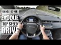 Range Rover Evoque D180AWD (2020) | POV Drive on German Autobahn - Top Speed Drive