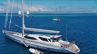 144ft. Sailing Superyacht "ENCORE" by Dubois and Alloy Yachts New Zealand