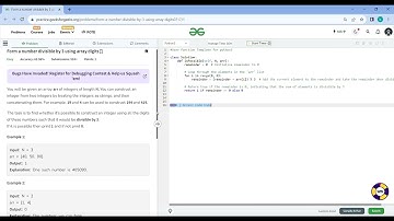 Form a number divisible by 3 using array digits   Practice   GeeksforGeeks   potd gfg