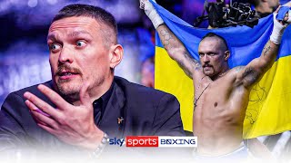 The many faces of Oleksandr Usyk... 😈