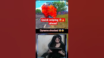 Quick SNIPING shocked @DynamoGaming 😨🔥#shorts#youtubeshorts#bgmi#dynamo#dynamogaming#pubg#viral
