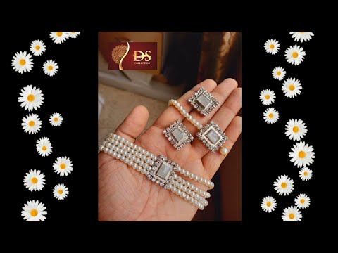 Pearls choker jewellery Sets ||Sonia's Passion