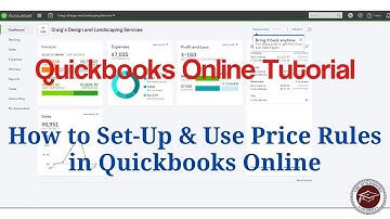 Quickbooks Online Tutorial - How to Set-Up & Use Price Rules in Quickbooks Online