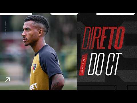 Direto do SuperCT: São Paulo FC traz bastidores e novidades do Tricolor em 25 de julho de 2026
