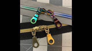 Making a Double Zipper with Zipper by the Yard