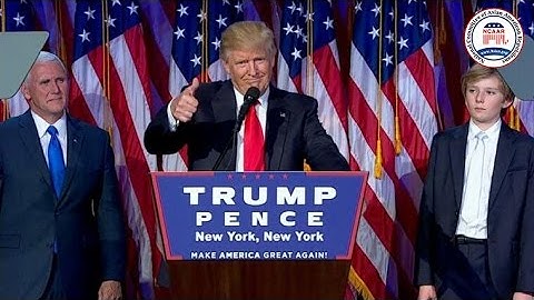 Donald Trump's Full Victory Speech