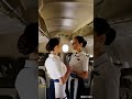 Secret Kiss Of A Female Flight Attendant In Airline Uniform Love Gaptheseries Aifashion Love 