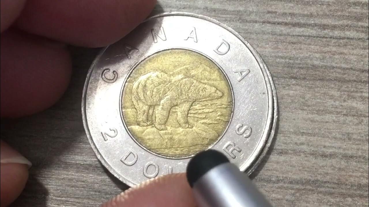 Canada 2000 Loonie Two Dollars Coin 3 Canadian Polar Bears Knowledge Toonie QEII YouTube