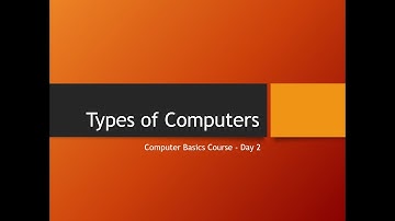 Computer Basics Day-2 | Types of Computers | Computer Course in Hindi