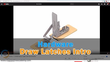 Mechanical Design: Draw Latches Intro