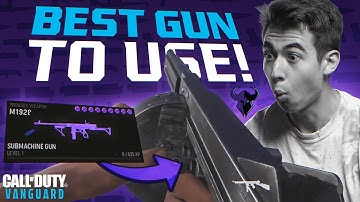 BEST VANGUARD TOMMY GUN CLASS SET UP - Call of Duty Vanguard PRO TIP presented by USAA