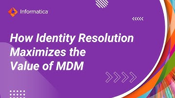 How Identity Resolution Maximizes the Value of MDM