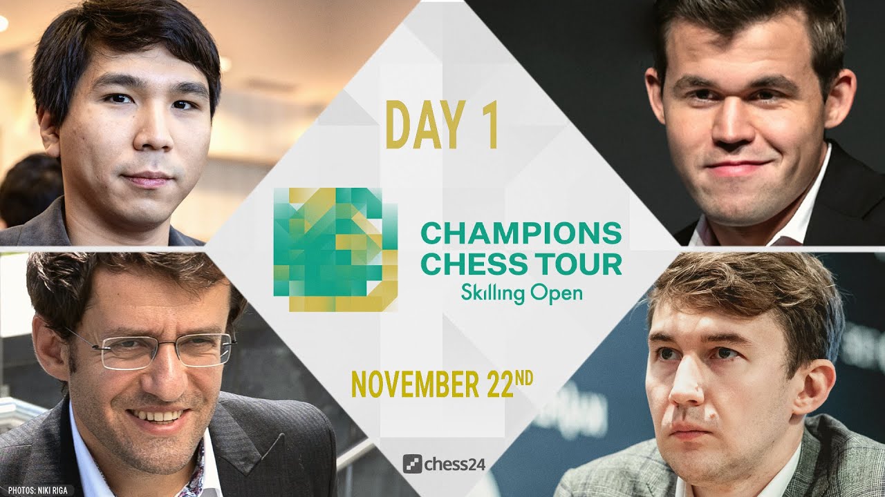 Carlsen Beats That Guy Giri In 1st Skilling Open Knockout Day 