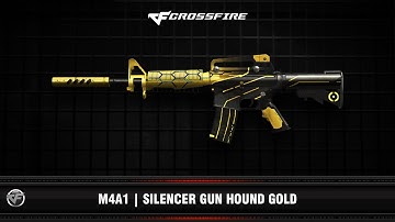 CF : M4A1 | Silencer Gun Hound Gold (AI support)