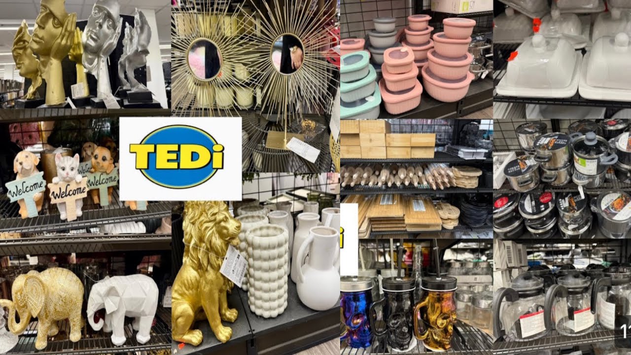 NOVEDADES TEDi❤️😍DECO/ALMACENAJE/CUADROS/COCINA/VAJILLAS Y + FEBRERO 2024/جديد تيدي فيبراير