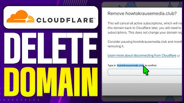 How To Delete Domain on Cloudflare (2025 Updated Tutorial)