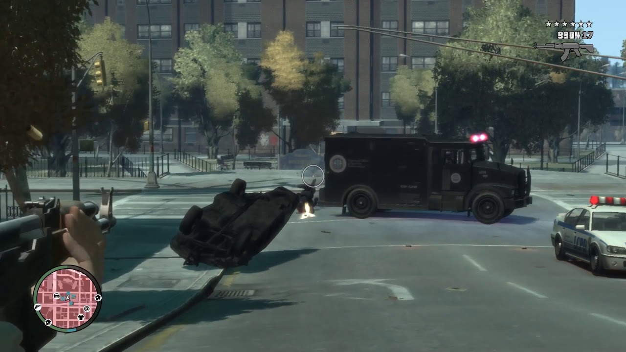 GTA IV - 6 Star Rampage + Escape