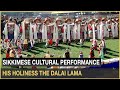 Sikkimese cultural tribute performance in honor of his holiness the dalai lama  live from gangtok