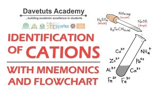 PRACTICAL CHEMISTRY - Identification of Cations with Flowchart and Mnemonic