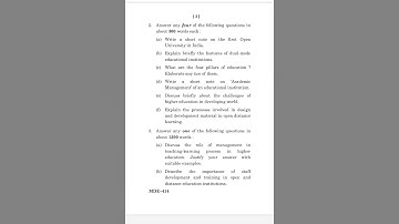 MDE-414   DECEMBER-2022 QUESTION PAPER IGNOU