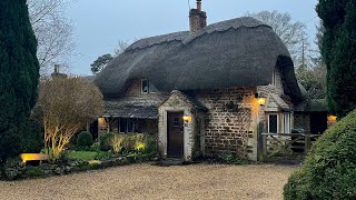A Chocolate Box Journey down Sandy Lane: ENGLAND'S Enchanting Thatched Cottages