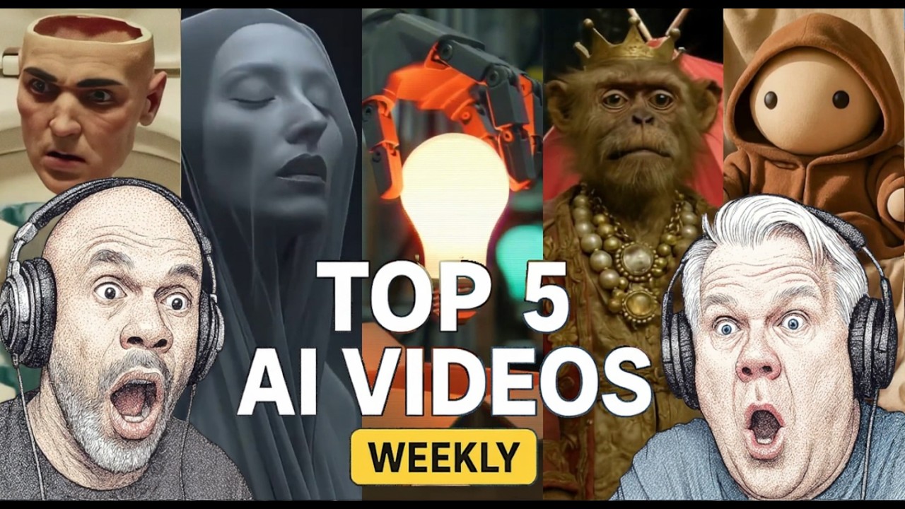 Top 5 Mind-Blowing AI Videos You Have to See! - YouTube