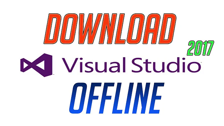 How to create Offline Installer for Visual Studio 2017