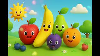 картинка: Фрукти кольорові #musicforkids #song #music  #ukrainianmusic #ukrainian