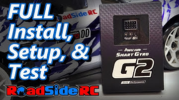 $50 Drift Gyro?  Install, Setup, Test + Review of PowerHD G2 Smart RC Drift Gyro!