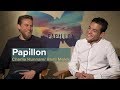 "Papillon" interviews: Charlie Hunnam and Rami Malek