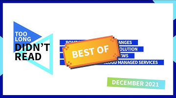 New solutions in 2021: DBaaS, Web PaaS, AI & Bare Metal | OVHcloud Product News - December 2021