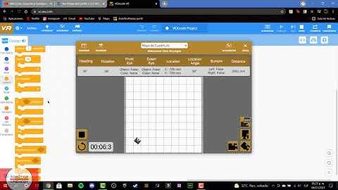 T8 VEXcode VR Introducción practica 2 bloques de control
