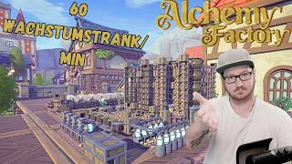 Eigener Wachstumstrank(Dünger) Blueprint eskaliert! Lets Play Alchemy Factory #23