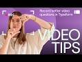 📹 Record BETTER videos (No fancy equipment needed!) | Typeform Tips